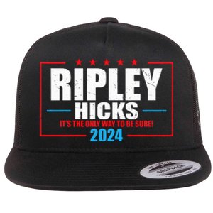 Ripley Hicks It’s The Only Way To Be Sure! 2024 Flat Bill Trucker Hat