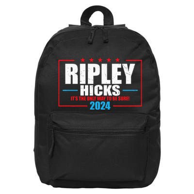 Ripley Hicks It’s The Only Way To Be Sure! 2024 16 in Basic Backpack