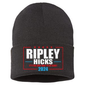 Ripley Hicks It’s The Only Way To Be Sure! 2024 Sustainable Knit Beanie