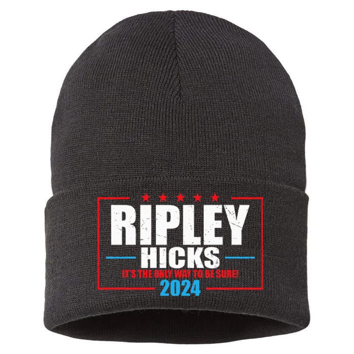 Ripley Hicks It’s The Only Way To Be Sure! 2024 Sustainable Knit Beanie