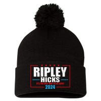 Ripley Hicks It’s The Only Way To Be Sure! 2024 Pom Pom 12in Knit Beanie