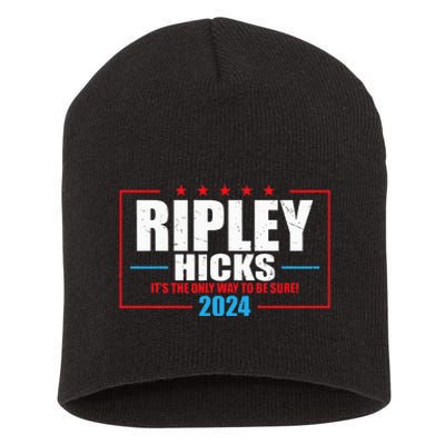 Ripley Hicks It’s The Only Way To Be Sure! 2024 Short Acrylic Beanie