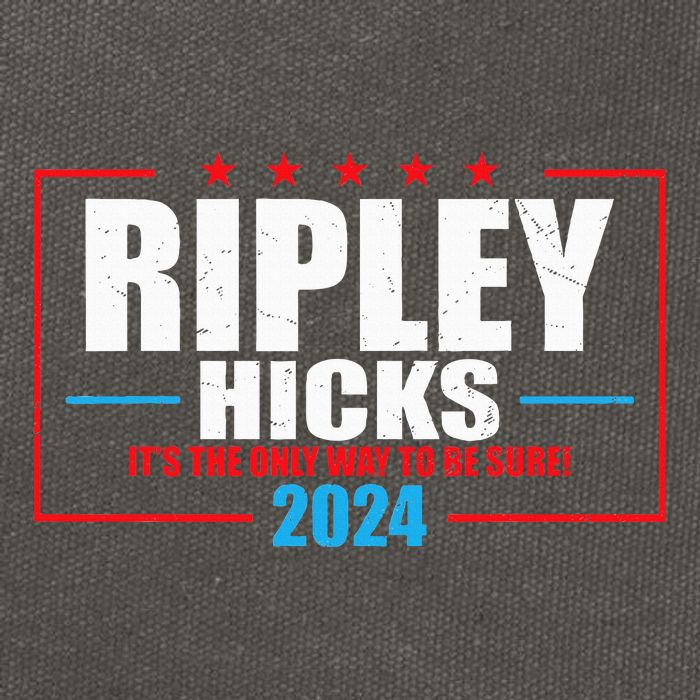 Ripley Hicks It’s The Only Way To Be Sure! 2024 Cotton Canvas Backpack