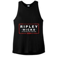 Ripley Hicks It's The Only Way To Be Sure! 2024 Apparel Ladies PosiCharge Tri-Blend Wicking Tank