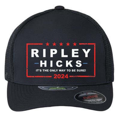 Ripley Hicks It's The Only Way To Be Sure! 2024 Apparel Flexfit Unipanel Trucker Cap