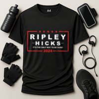 Ripley Hicks It's The Only Way To Be Sure! 2024 Apparel Performance Shirt