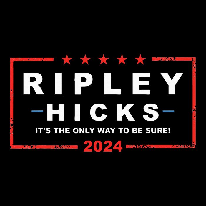 Ripley Hicks It's The Only Way To Be Sure! 2024 Apparel Drawstring Bag