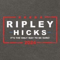 Ripley Hicks It's The Only Way To Be Sure! 2024 Apparel Cotton Canvas Backpack