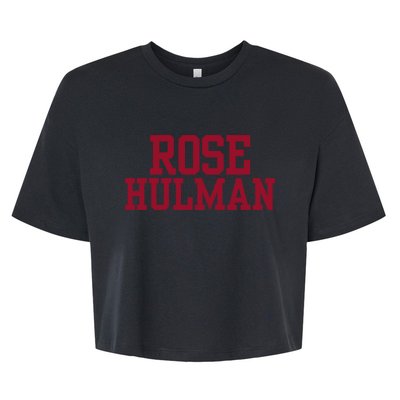 Rose Hulman Institute Of Technology Bella+Canvas Jersey Crop Tee