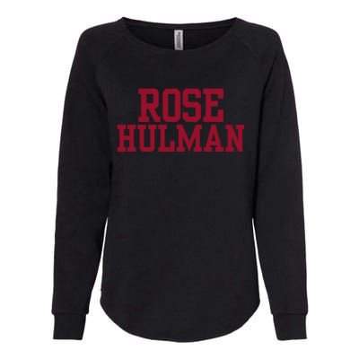 Rose Hulman Institute Of Technology Womens California Wash Sweatshirt