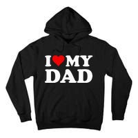 Red Heart I Love My Dad Tall Hoodie