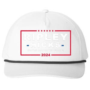 Ripley Hicks It's The Only Way To Be Sure 2024 Election Snapback Five-Panel Rope Hat