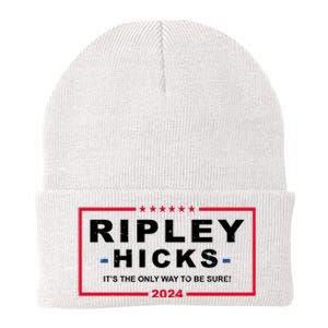 Ripley Hicks It's The Only Way To Be Sure 2024 Election Knit Cap Winter Beanie