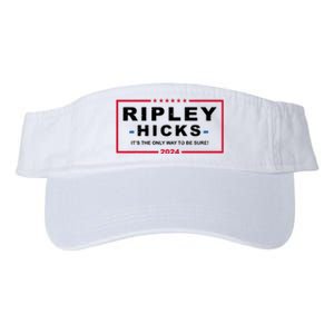 Ripley Hicks It's The Only Way To Be Sure 2024 Election Valucap Bio-Washed Visor