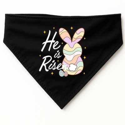 Retro He Is Risent Easter Sunday USA-Made Doggie Bandana