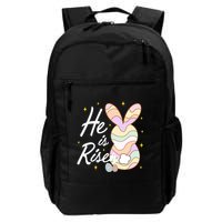 Retro He Is Risent Easter Sunday Backpack