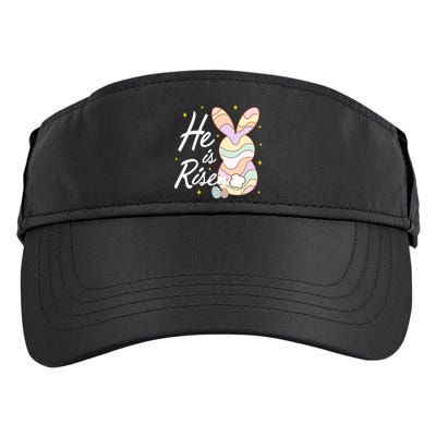 Retro He Is Risent Easter Sunday Adult Drive Performance Visor