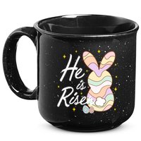 Retro He Is Risent Easter Sunday 15oz Campfire Ceramic Mug