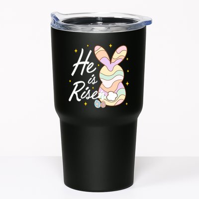 Retro He Is Risent Easter Sunday Tumbler