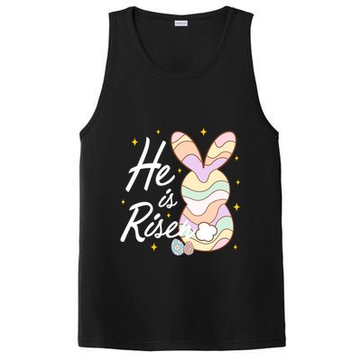 Retro He Is Risent Easter Sunday PosiCharge Competitor Tank