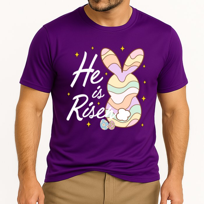 Retro He Is Risent Easter Sunday Performance Shirt