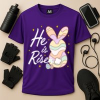 Retro He Is Risent Easter Sunday Performance Shirt