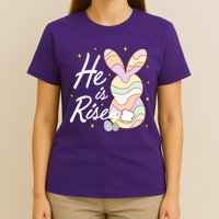 Retro He Is Risent Easter Sunday T-Shirt