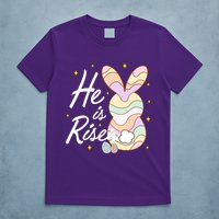 Retro He Is Risent Easter Sunday T-Shirt