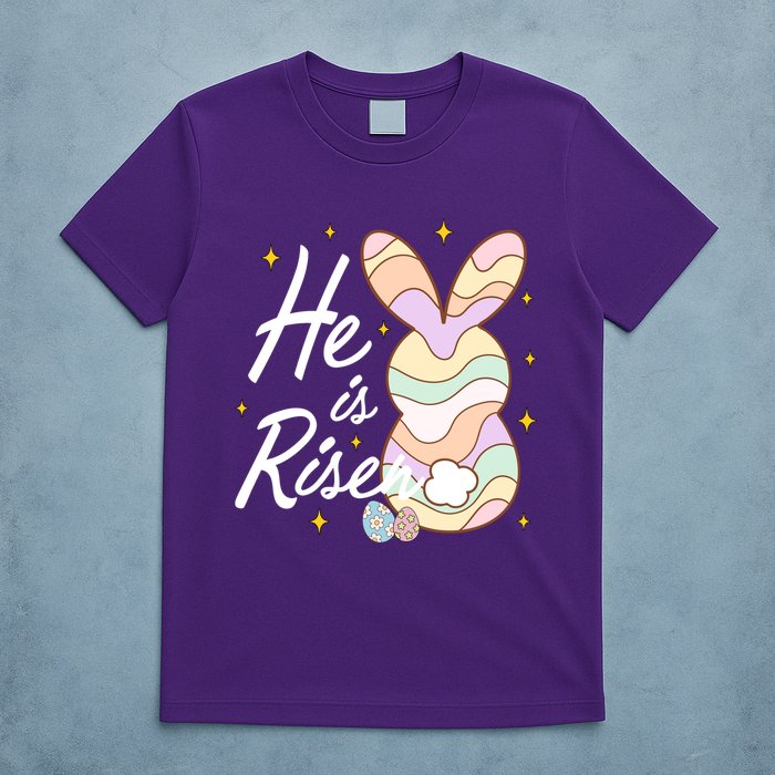 Retro He Is Risent Easter Sunday T-Shirt