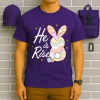 Retro He Is Risent Easter Sunday T-Shirt