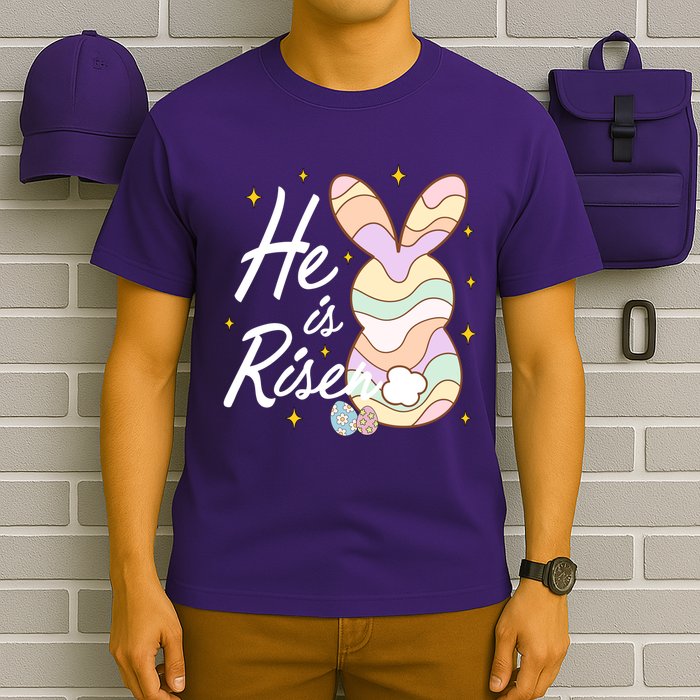 Retro He Is Risent Easter Sunday T-Shirt