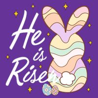 Retro He Is Risent Easter Sunday T-Shirt