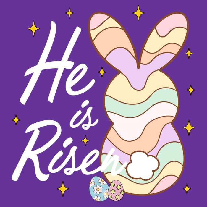 Retro He Is Risent Easter Sunday T-Shirt