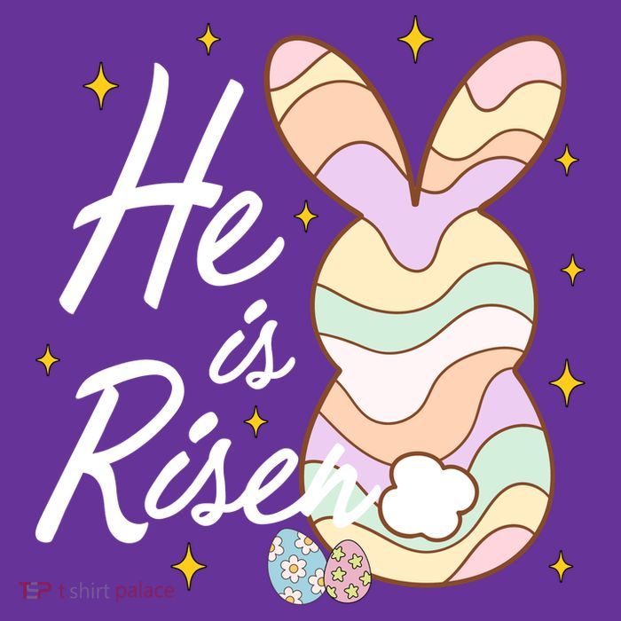 Retro He Is Risent Easter Sunday Poster