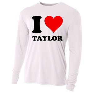 Red Heart I Love Taylor Cooling Performance Long Sleeve Crew