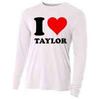 Red Heart I Love Taylor Cooling Performance Long Sleeve Crew