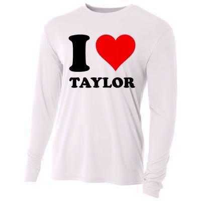 Red Heart I Love Taylor Cooling Performance Long Sleeve Crew