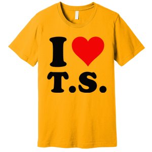 Red Heart I Love TS Premium T-Shirt