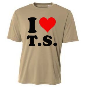 Red Heart I Love TS Cooling Performance Crew T-Shirt