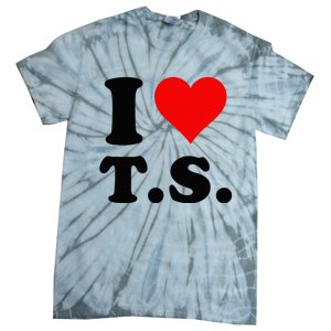 Red Heart I Love TS Tie-Dye T-Shirt