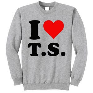 Red Heart I Love TS Sweatshirt