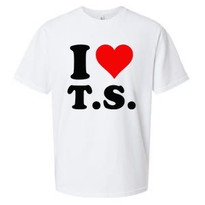 Red Heart I Love TS Sueded Cloud Jersey T-Shirt