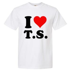 Red Heart I Love TS Garment-Dyed Heavyweight T-Shirt