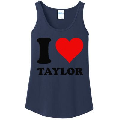 Red Heart I Love Taylor Ladies Essential Tank