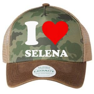 Red Heart I Love Selena Legacy Tie Dye Trucker Hat