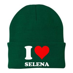 Red Heart I Love Selena Knit Cap Winter Beanie