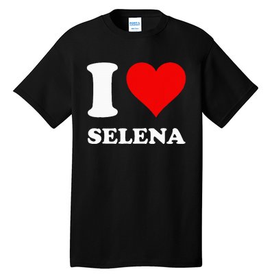 Red Heart I Love Selena Tall T-Shirt