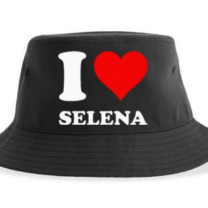 Red Heart I Love Selena Sustainable Bucket Hat