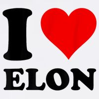 Red Heart I Love Elon Musk Cooling Performance Crew T-Shirt