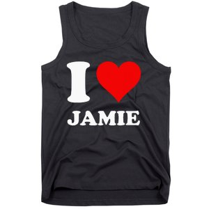 Red Heart I Love Jamie Tank Top